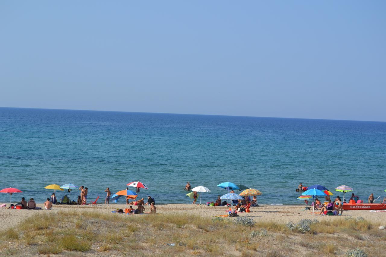 Miramare Struttura Sulla Spiaggia Платамона Экстерьер фото